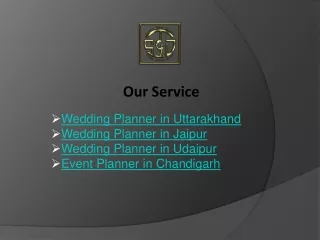 Wedding Planner in Uttarakhand