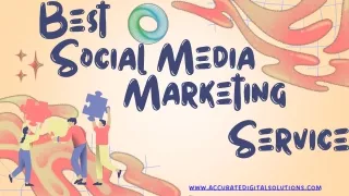 Best Social Media Marketing Service - www.accuratedigitalsolutions.com