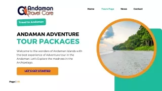 Andaman Adventure Tour Packages