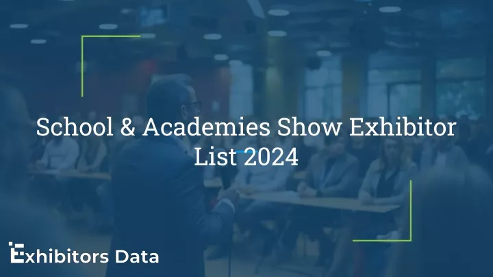 school academies show exhibitor list 2024