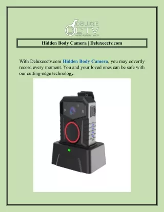 hidden body camera deluxecctv com