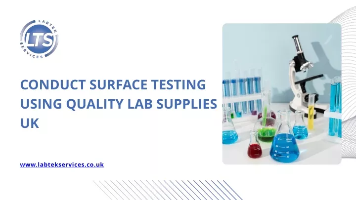 conduct surface testing using quality