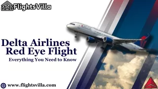 1800-315-2771 | Delta Airlines Red-Eye Flights Booking