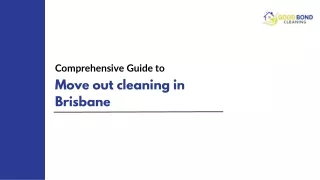 Move out cleaning in Brisbane - Good Bond Cleaning