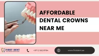 affordable dental crowns near me pdf