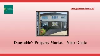 Dunstable’s Property Market – Your Guide