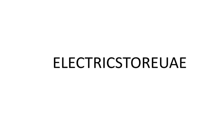 electricstoreuae