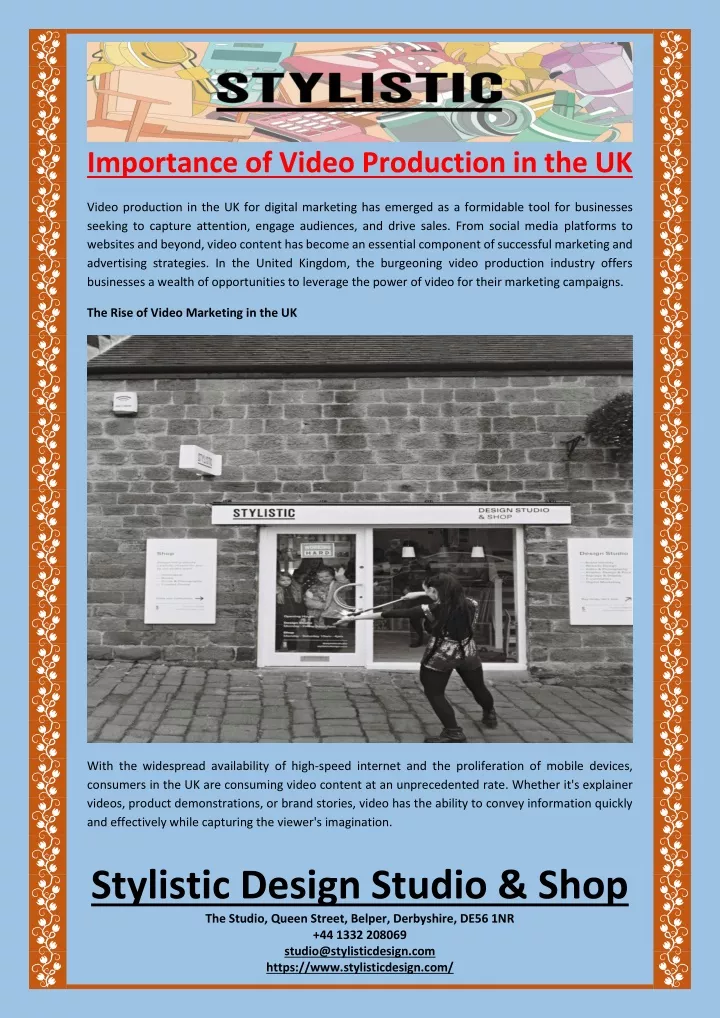 importance of video production in the uk