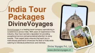 India Tour Packages - Discover Diverse Landscapes and Vibrant Cultures of India