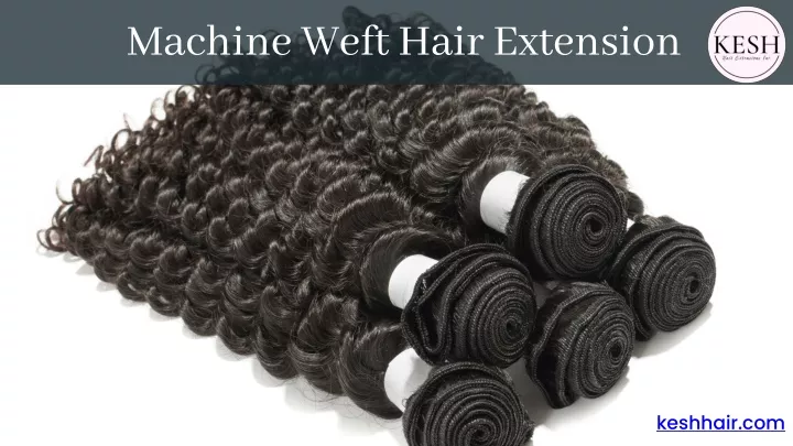 machine weft hair extension