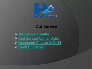 RO Service Dwarka