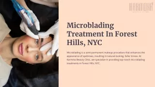 Microblading Treatment In Forest Hills, NYC