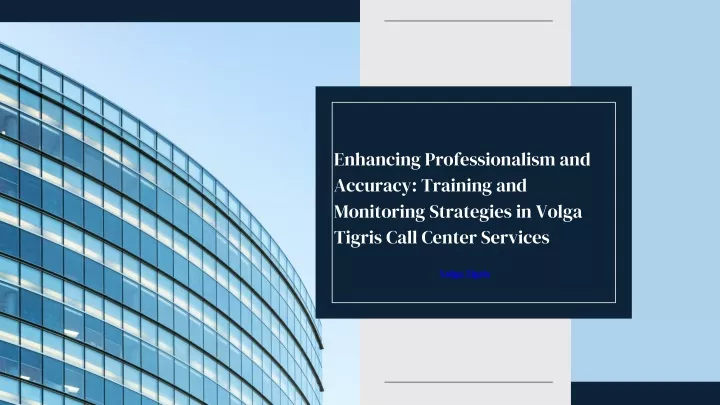 enhancing professionalism and accuracy training