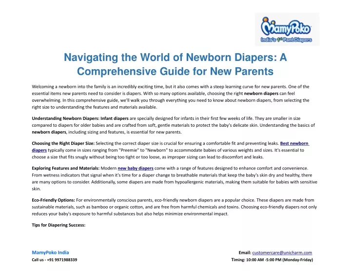 navigating the world of newborn diapers
