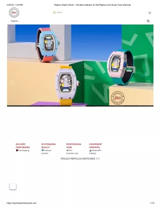 Replica Watch World - The Best Address To Sell Replica And Super Fake Watches