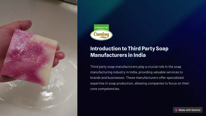 introduction to third party soap manufacturers