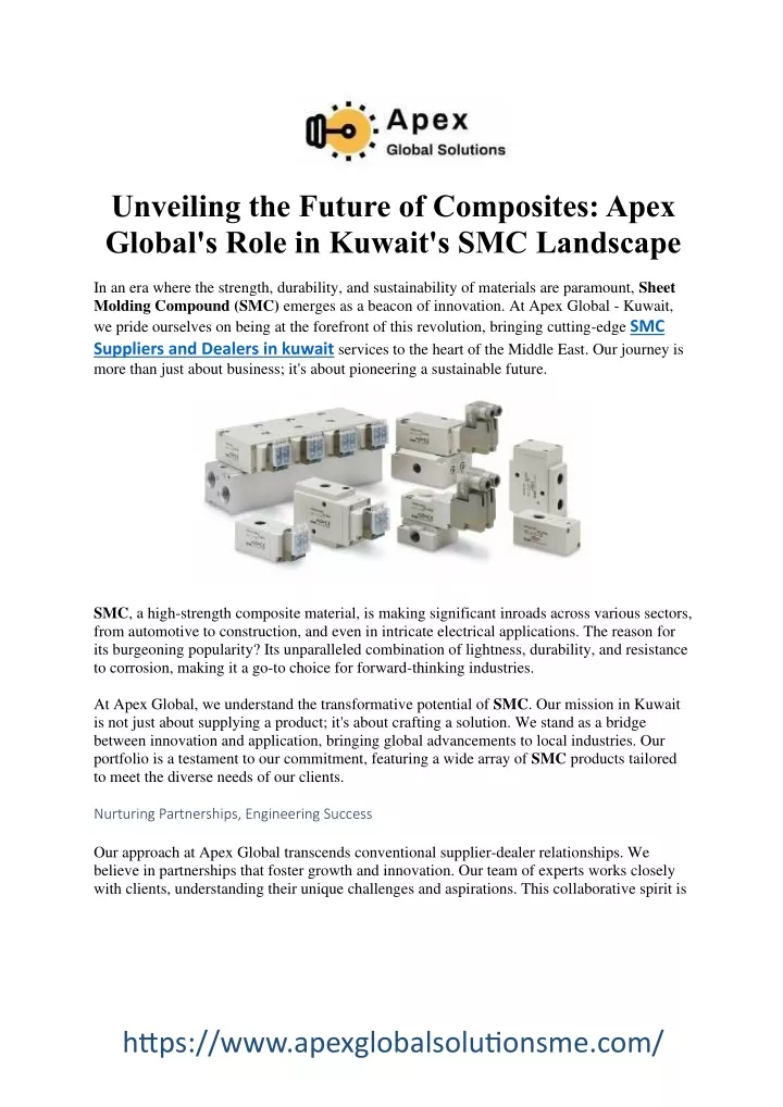 unveiling the future of composites apex global