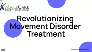 Movement Disorders Treatment Clinic Ottawa