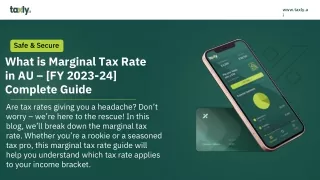 What is Marginal Tax Rate in AU – [FY 2023-24] Complete Guide