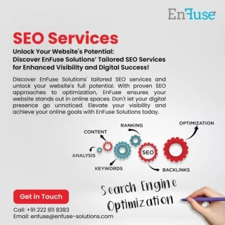Discover EnFuse Solutions’ Tailored SEO Services for Enhanced Visibility and Digital Success!