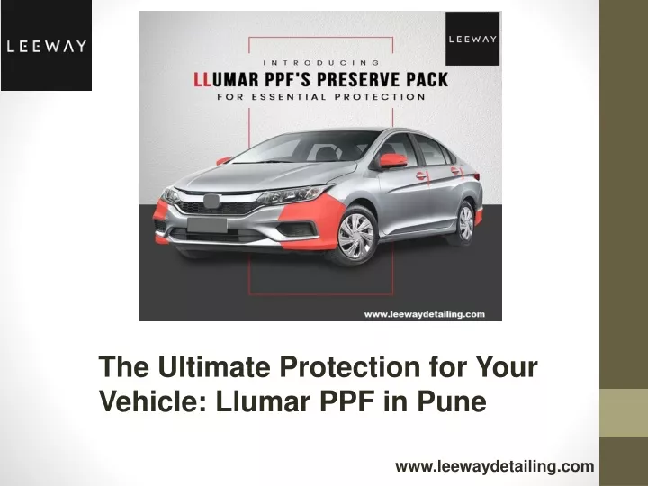 the ultimate protection for your vehicle llumar