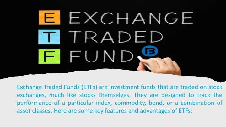 exchange traded funds etfs are investment funds