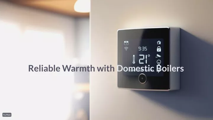 reliable warmth with domestic boilers