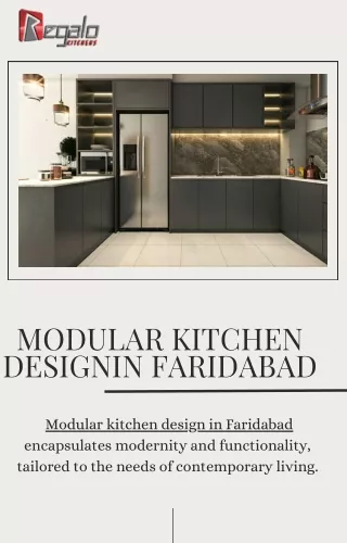Modular Kitchen Design In Faridabad