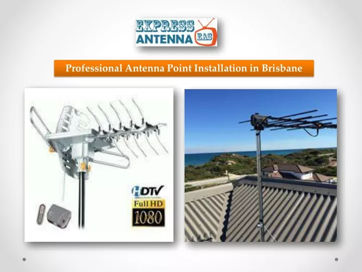 professional antenna point installation