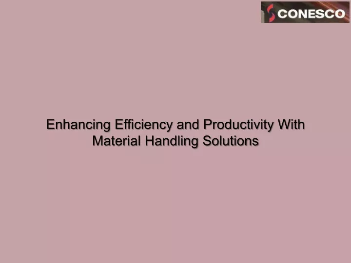 enhancing efficiency and productivity with