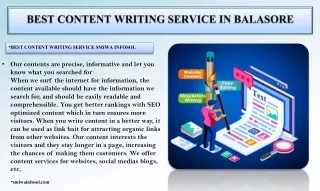 CONTENT WRITING IN BALASORE|| Top Content Writing Balasore||Top IT Company