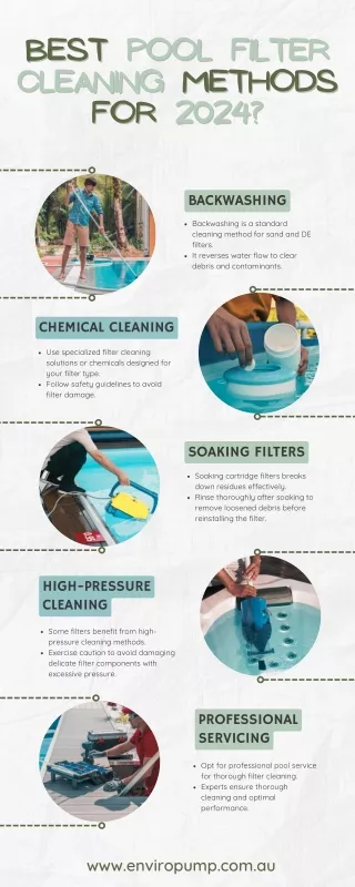 Best Pool Filter Cleaning Methods for 2024