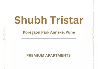 Shubh Tristar Koregaon Park Pune Brochure