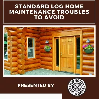 Best Way To Prevent Log Home Damage