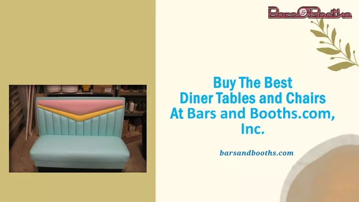 buy the best diner t ables and chairs at bars