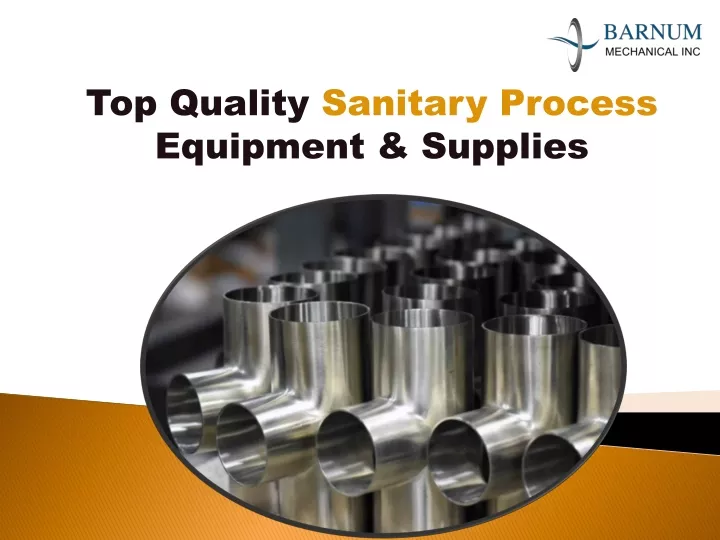 top quality sanitary process equipment supplies