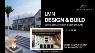 Construction Company in Orange County | LMN Design & Build
