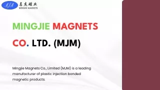 Mingjie Magnets: Your Trusted Injection Bonding Magnets Manufacturer