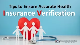 Tips to Ensure Accurate Health Insurance Verification