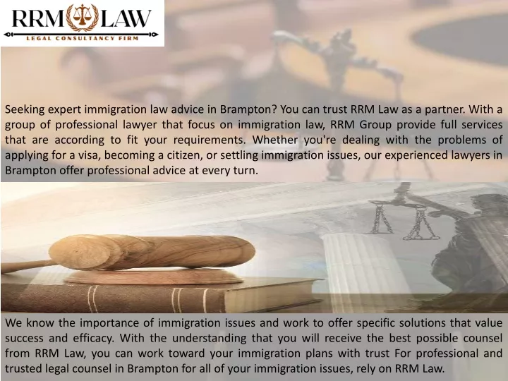 seeking expert immigration law advice in brampton