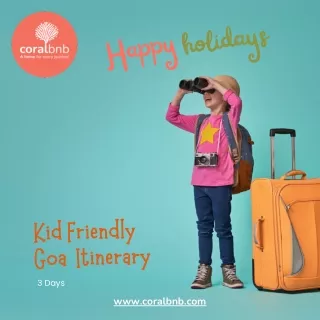 Kid Friendly Goa Itinerary