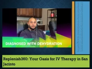 Replenish360 Your Oasis for IV Therapy in San Jacinto