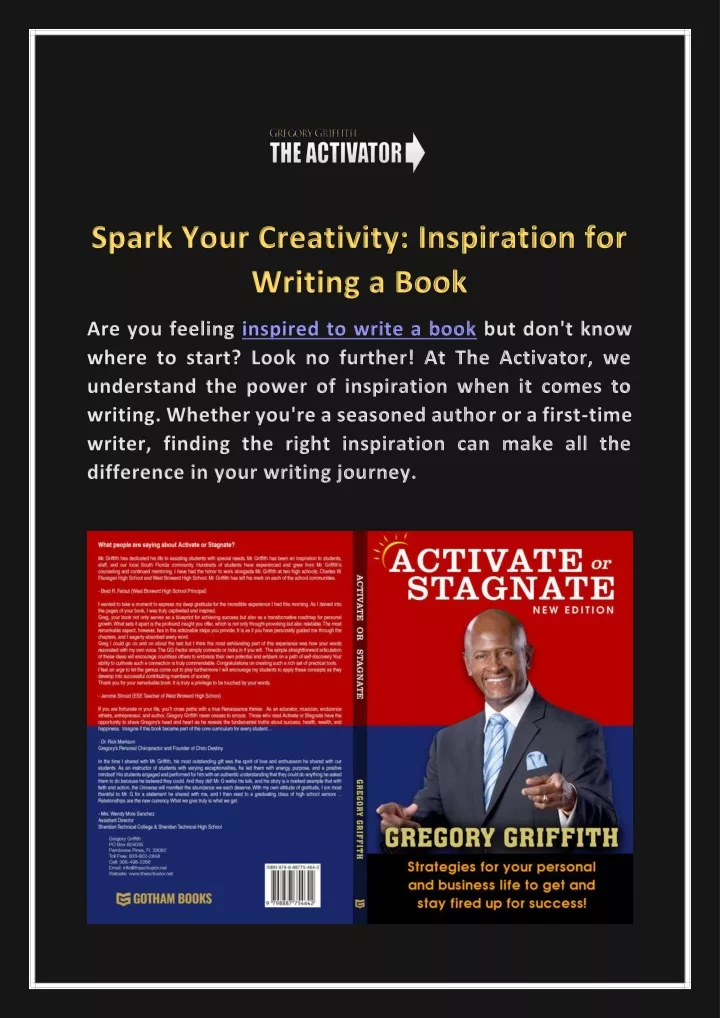 spark your creativity inspiration for writing