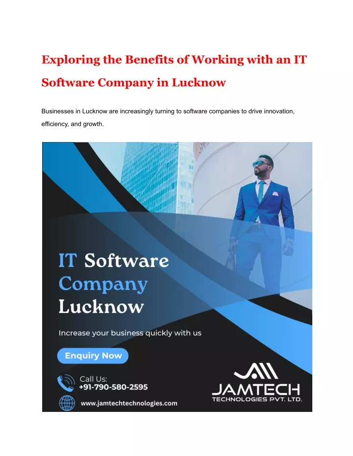 exploring the benefits of working with an it