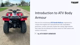 ATV Honda Rubicon | Unleash Your Off-Road Experience