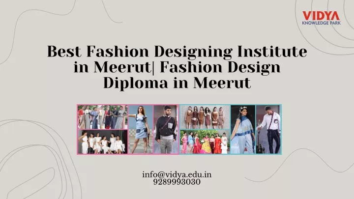 best fashion designing institute in meerut