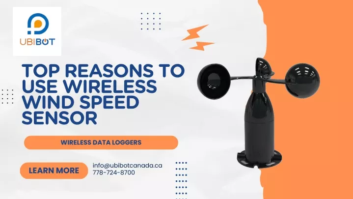 top reasons to use wireless wind speed sensor