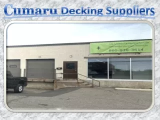 Cumaru Decking Suppliers