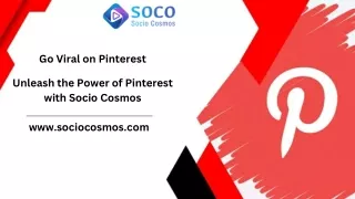 Pinfinity Success: Socio Cosmos