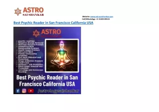 Best Psychic Reader in San Francisco California USA